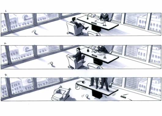 bulb fear animated web banner